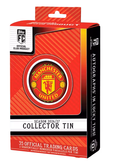 Topps Manchester United Collector Tin 2026/27