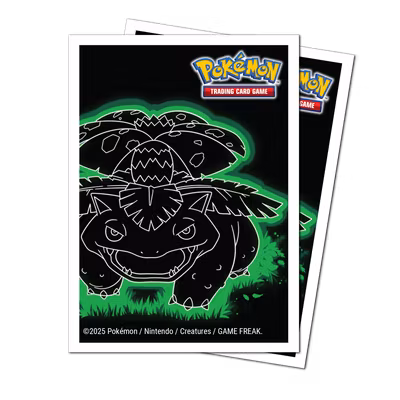 Ultra Pro APEX Sleeves Neon Kanto Venusaur – 105-pack