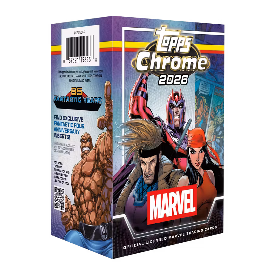 Topps Marvel Comics Chrome 2026 – Value Box