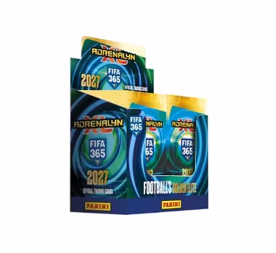 Panini FIFA 365 2026/2027 Adrenalyn XL – Flow Pack Display med 24 paket