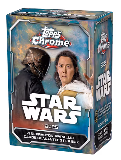 2025 Star Wars Topps Chrome Cards (Value Box)