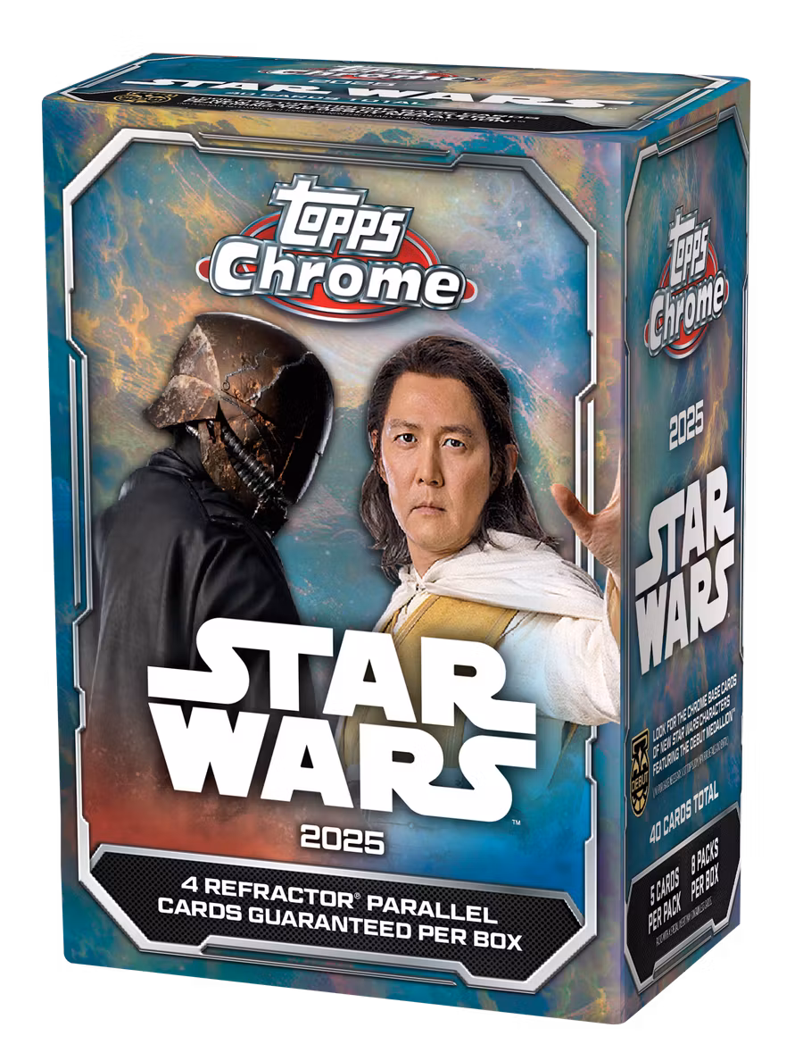 2025 Star Wars Topps Chrome Cards (Value Box)