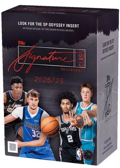 Topps NBA Signature Class 2025/26 – Value Box