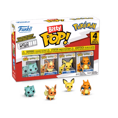 Funko Bitty Pop! Pokémon Series 3 – 4-Pack