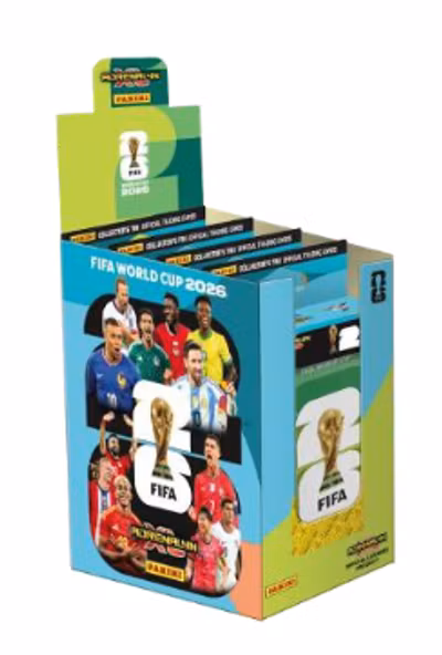 Panini FIFA 365 2026/2027 Adrenalyn XL – Pocket Tin, kartong om 4