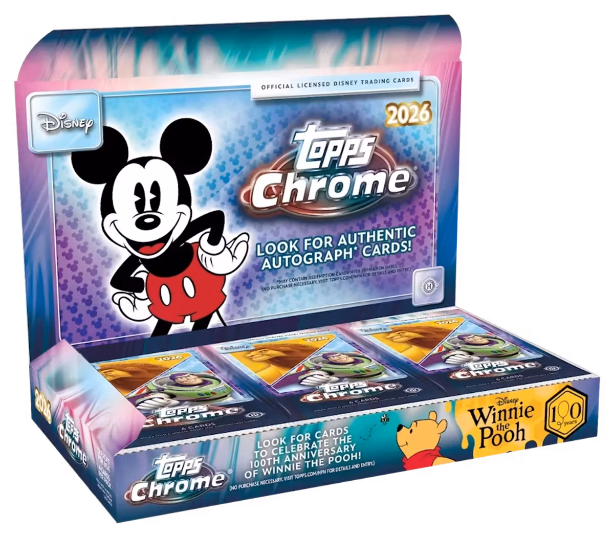 Topps Chrome Disney 2026 hobby box