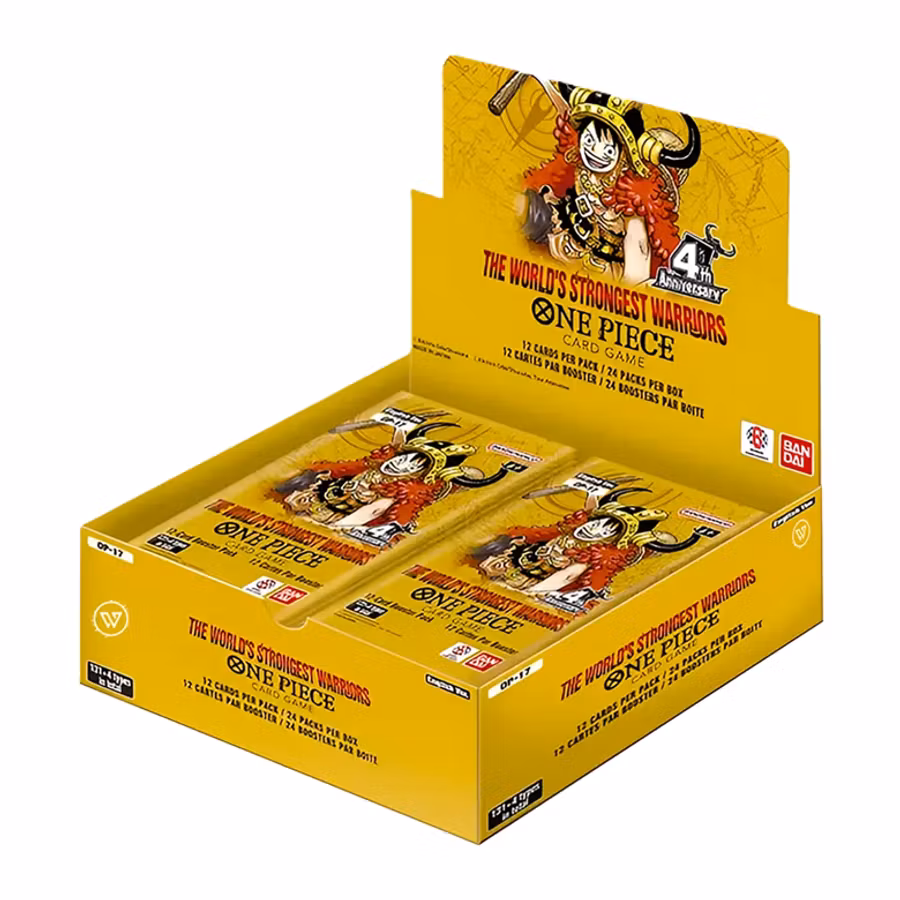 One Piece TCG - The Worlds Strongest Warriors - Booster Box - Case