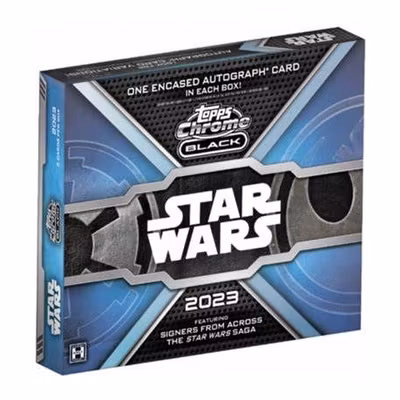 2023 Star Wars Topps Chrome Black (Hobby Box)