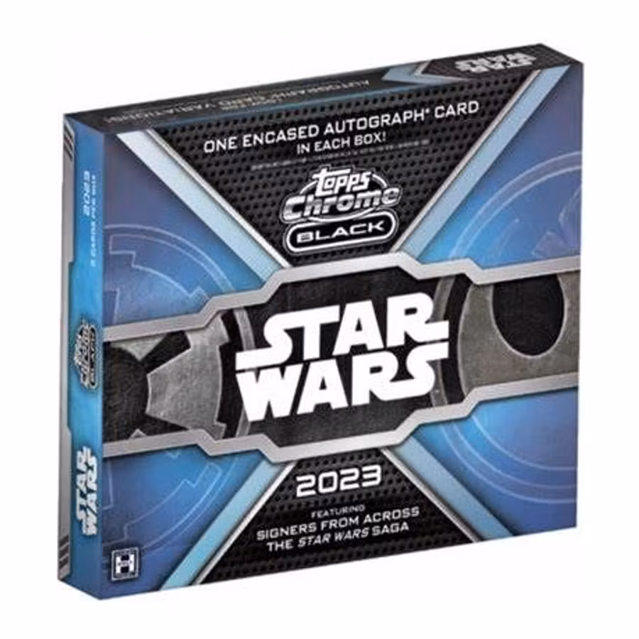 2023 Star Wars Topps Chrome Black (Hobby Box)