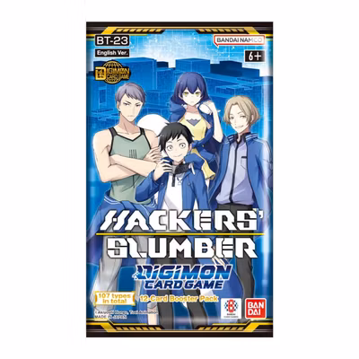 Digimon Card Game Hackers Slumber Bt 23 Booster