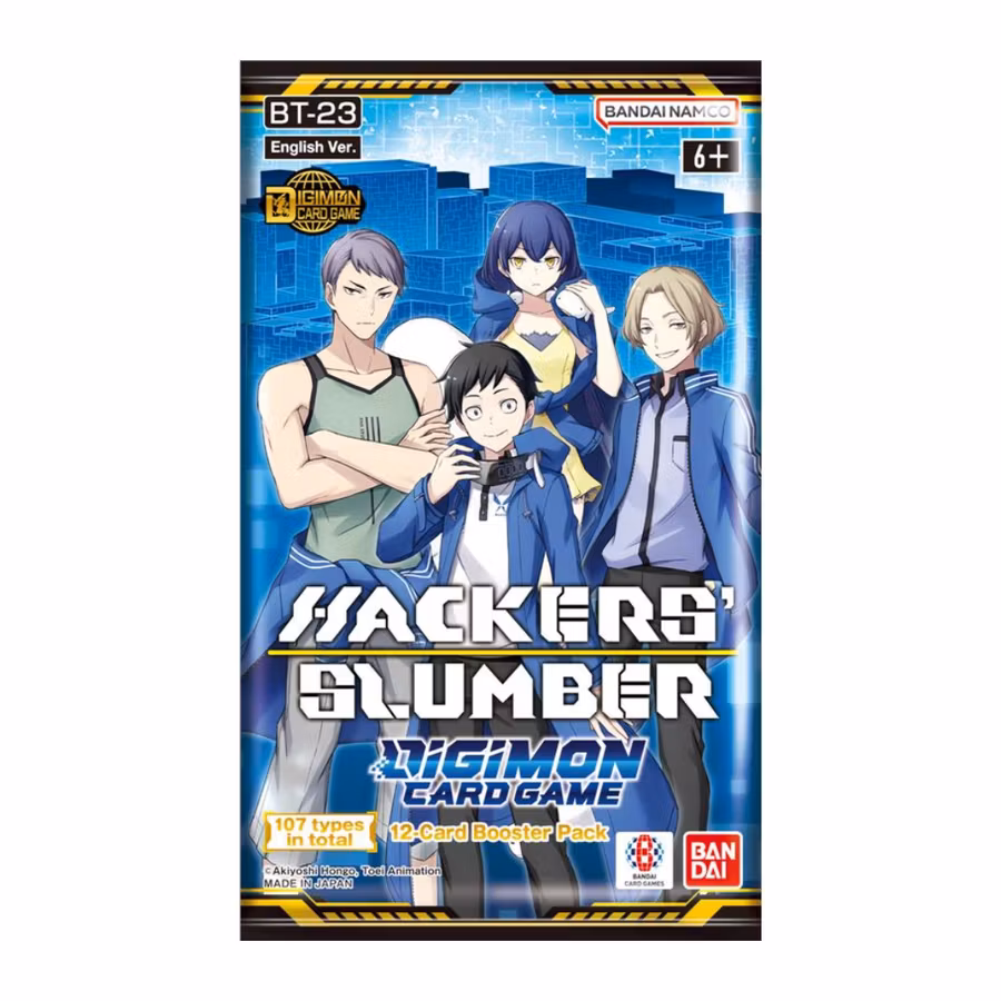 Digimon Card Game Hackers Slumber Bt 23 Booster