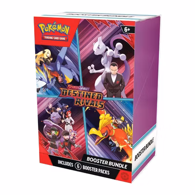 Pokémon Destined Rivals – Booster Bundle (6 boosters)