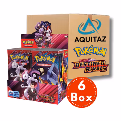 Pokémon Destined Rivals – Booster Display