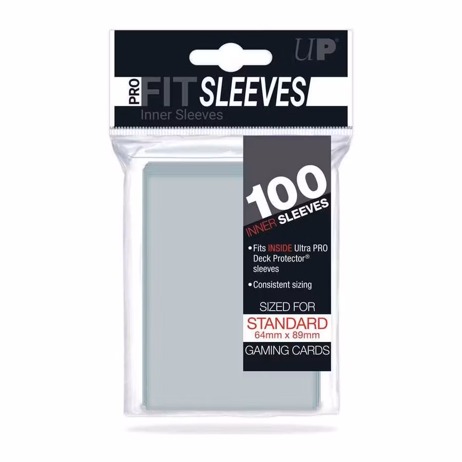 Ultra Pro Pro-Fit Inner Sleeves – 100-pack