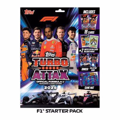 Topps Turbo Attax Formula 1 2026 – Starter Pack med album