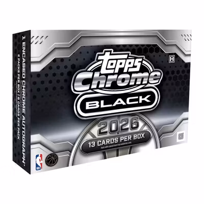2025-26 Topps Chrome Black Basketball Hobby Box