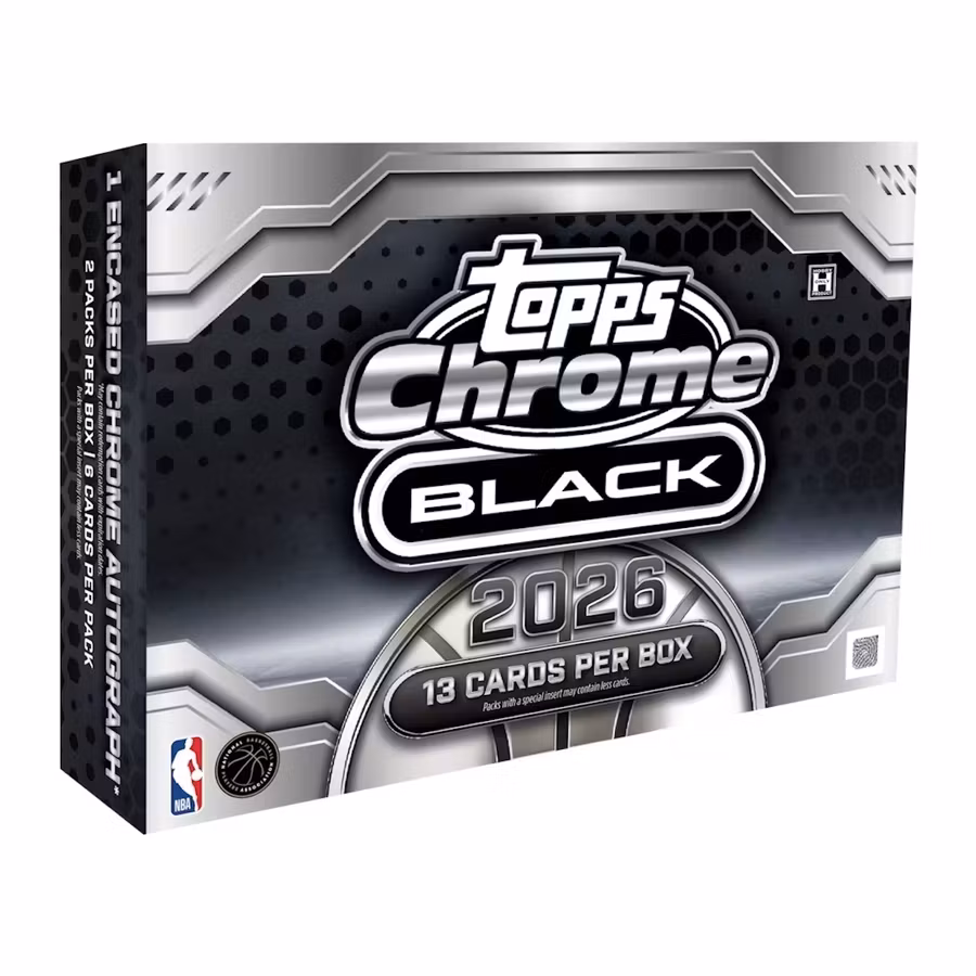 2025-26 Topps Chrome Black Basketball Hobby Box