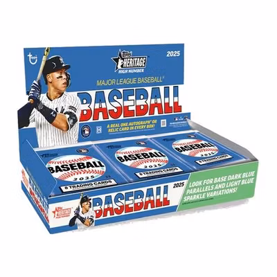 2025 MLB Topps Heritage High (Hobby Box)