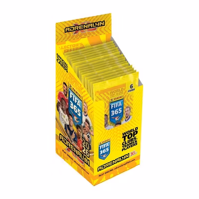 FIFA 365 Adrenalyn XL 2026 Trading Cards Flow Packs Display