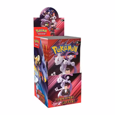 Pokémon Destined Rivals – Half Booster Display