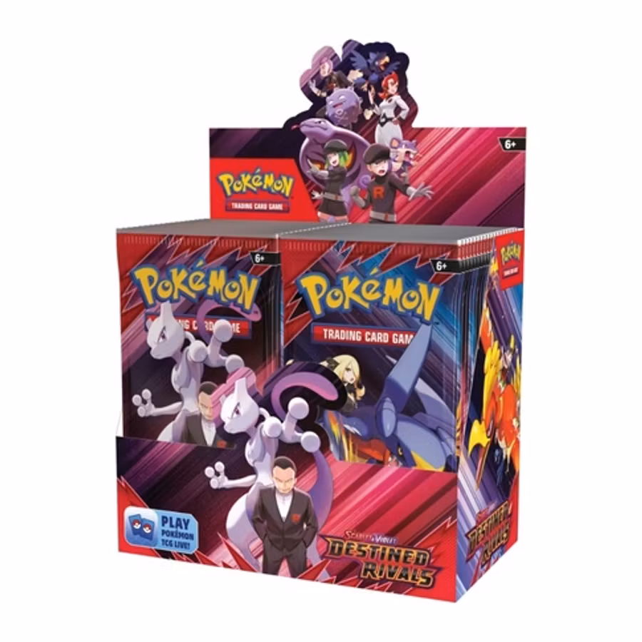 Pokémon Destined Rivals – Booster Display