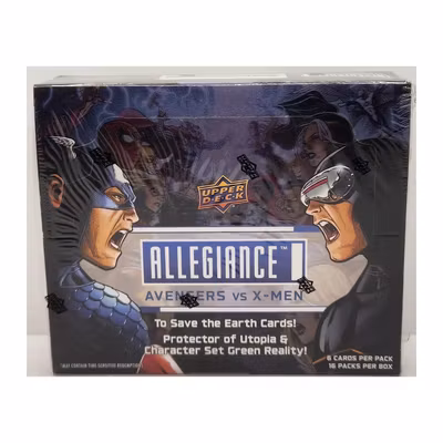 Upper Deck Allegiance: Avengers vs X-Men Hobby Box