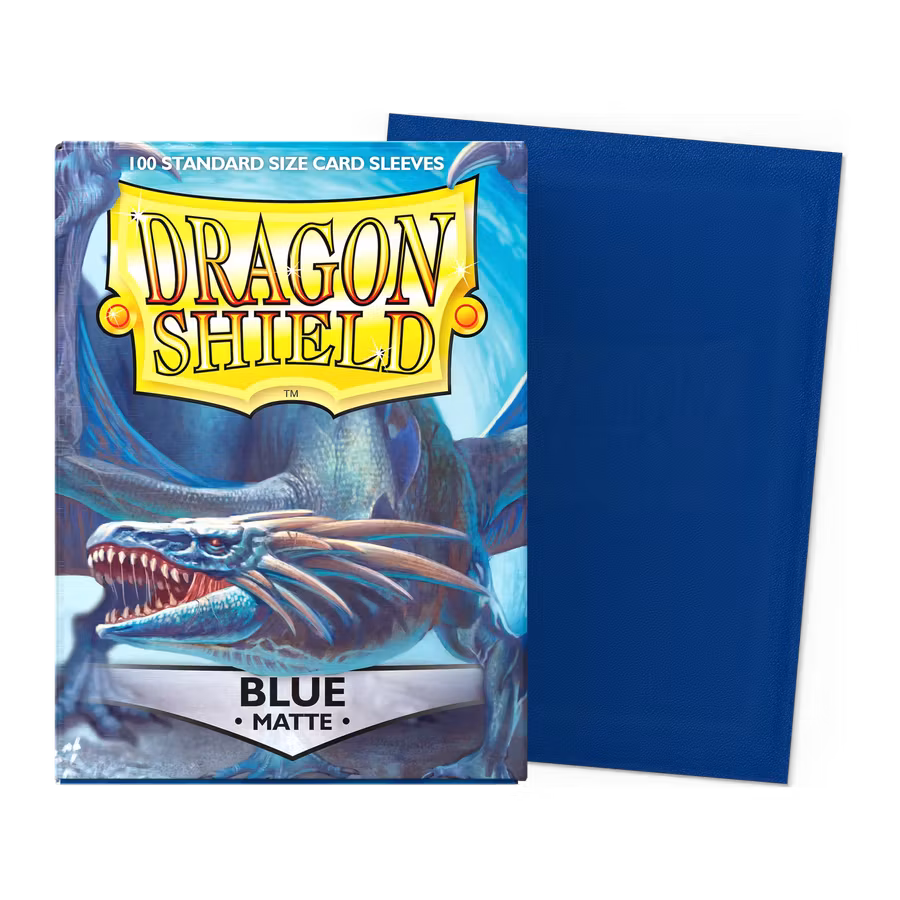 Dragon Shield Standard Matte – Blue (100)
