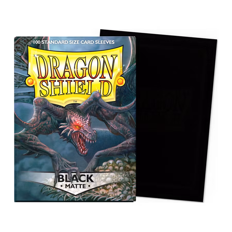 Dragon Shield Standard Matte – Black (100)
