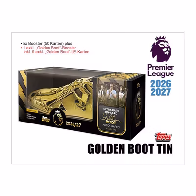 Topps Premier League 2026/27 – Golden Boot Tin