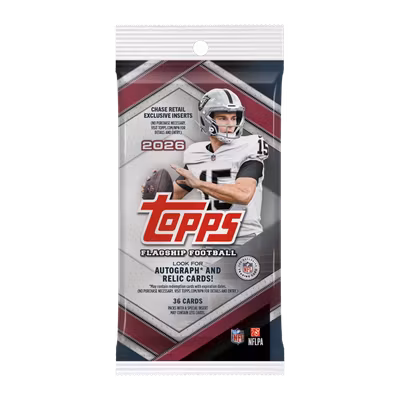 Topps NFL Flagship 2026 – Fat Pack