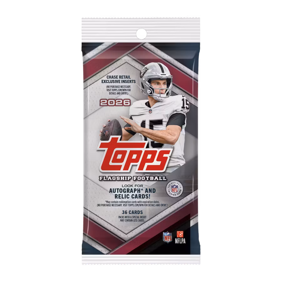 Topps NFL Flagship 2026 – Fat Pack
