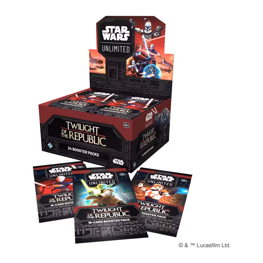 Star Wars Unlimited Twilight of the Republic – Booster Display