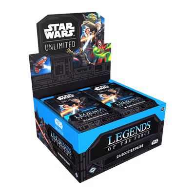 Star Wars Unlimited Legends of the Force – Booster Display