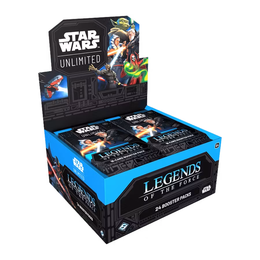 Star Wars Unlimited Legends of the Force – Booster Display