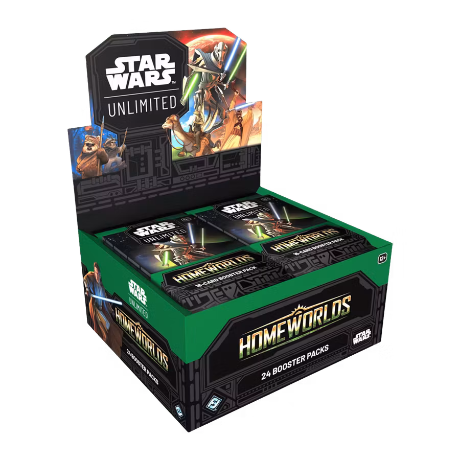 Star Wars Unlimited Homeworlds – Booster Display