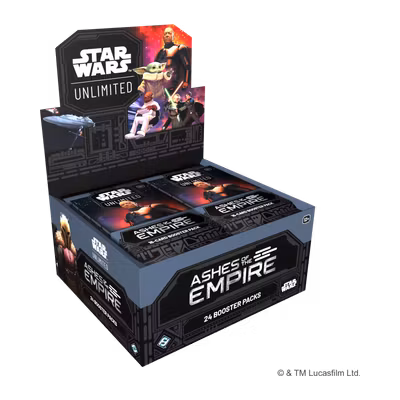 Star Wars Unlimited Ashes of the Empire – Booster Display