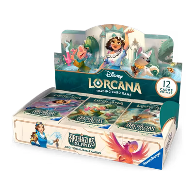 Disney Lorcana Archazia's Island – Booster Display