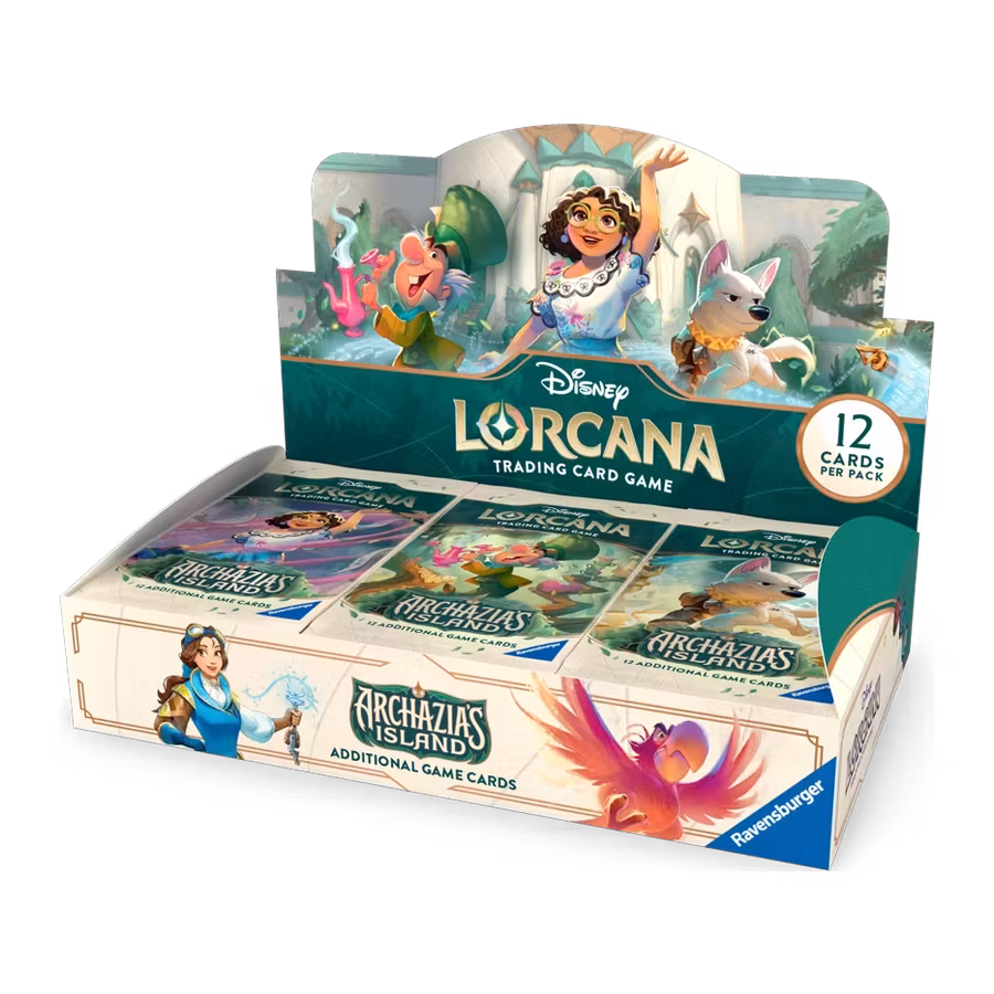 Disney Lorcana Archazia's Island – Booster Display