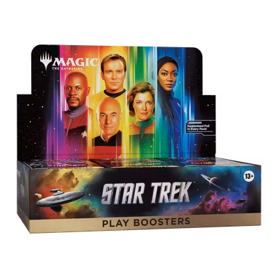 Magic: The Gathering Star Trek – Play Booster Display