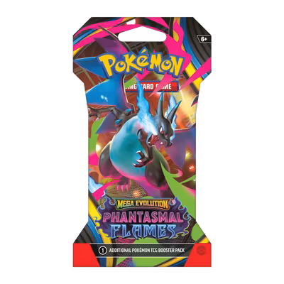 Pokémon Phantasmal Flames – Sleeved Booster