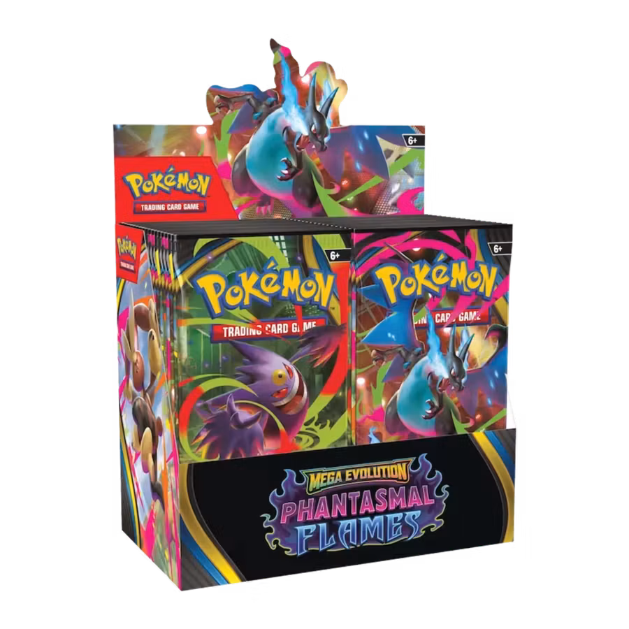 Pokémon Phantasmal Flames – Booster Display