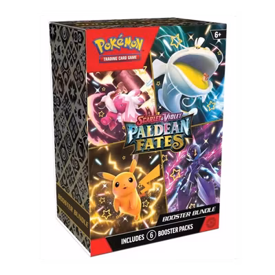 Pokémon Paldean Fates – Booster Bundle (6 boosters)