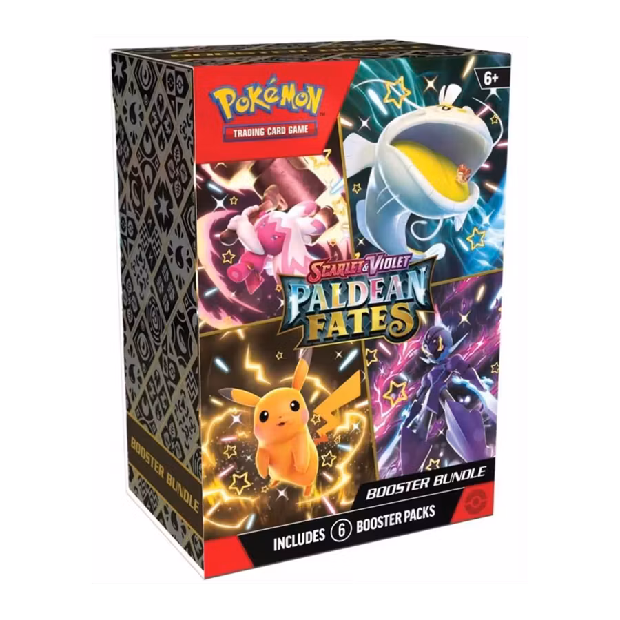 Pokémon Paldean Fates – Booster Bundle (6 boosters)