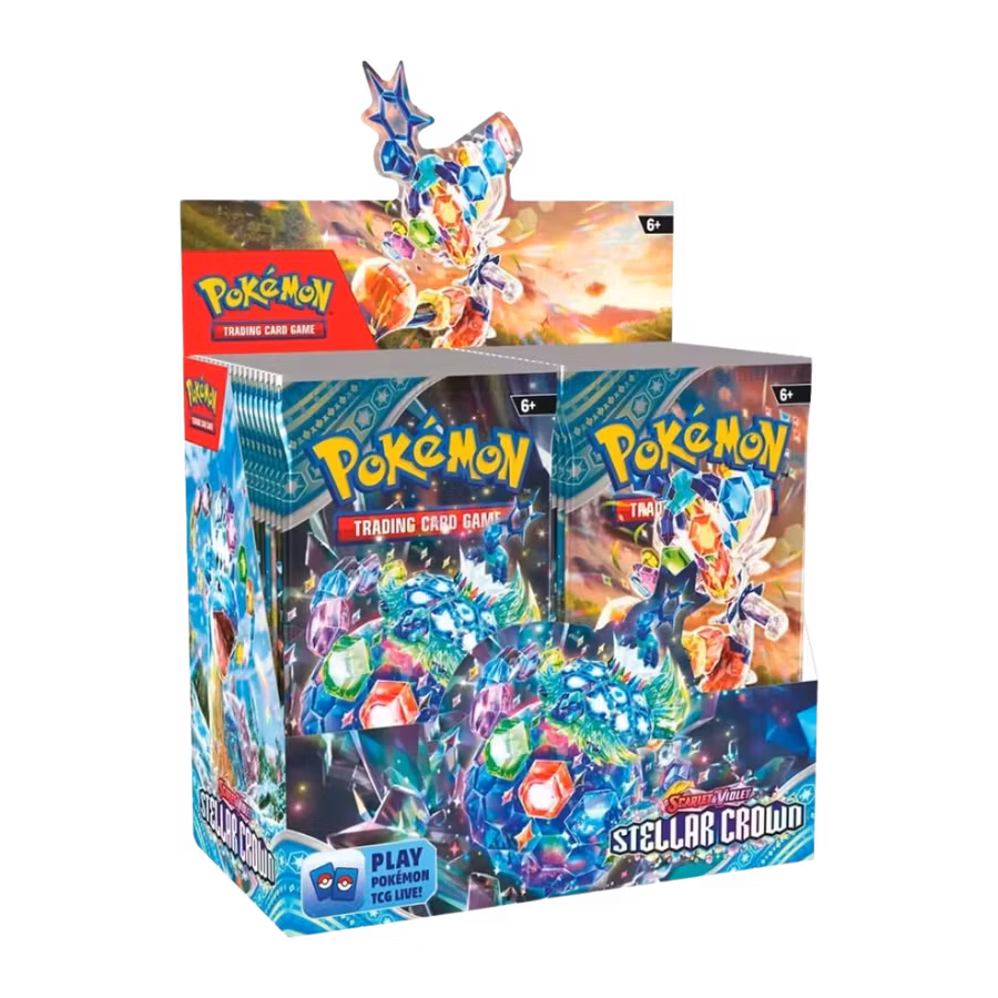 Pokémon Stellar Crown – Booster Display