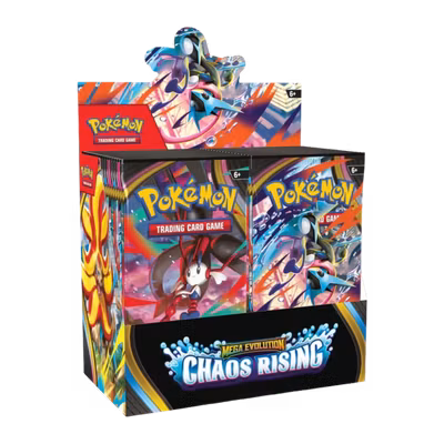 Pokémon Chaos Rising – Booster Display