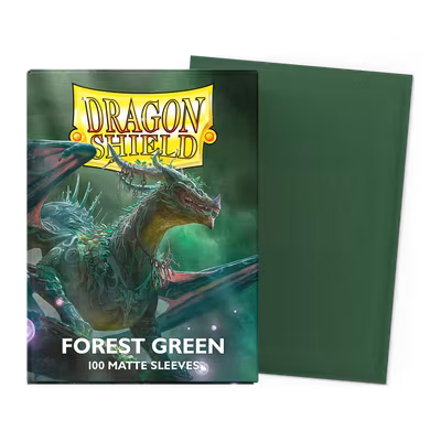 Dragon Shield Standard Matte – Forest Green (100)