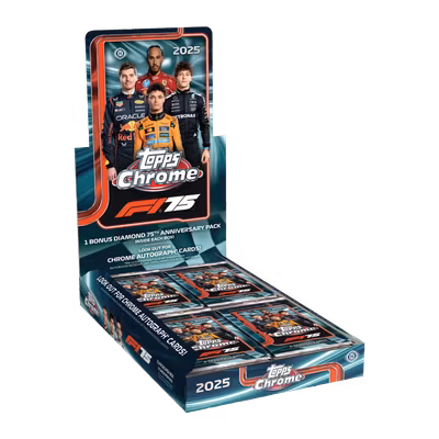 Topps Chrome F1 2025 – Hobby Box