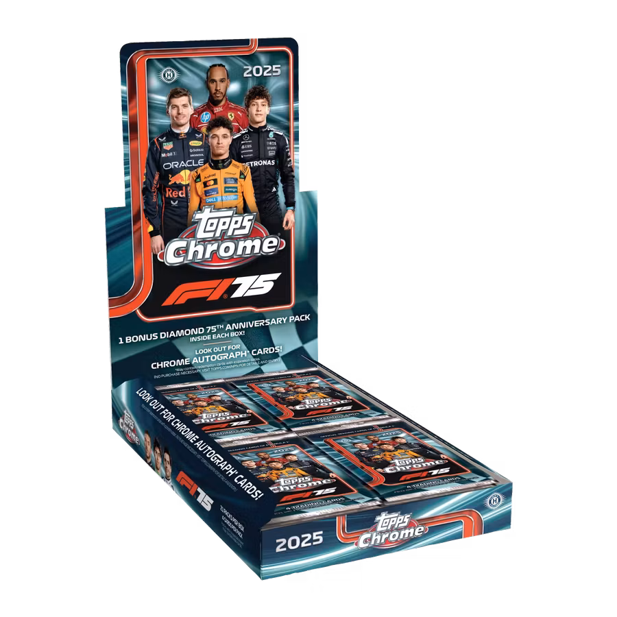 Topps Chrome F1 2025 – Hobby Box