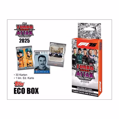Topps Turbo Attax F1 2025 – Eco Value Box
