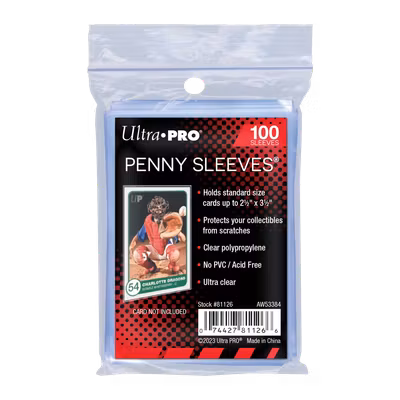 Ultra Pro Penny Sleeves – 100-pack